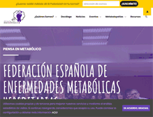 Tablet Screenshot of metabolicos.es